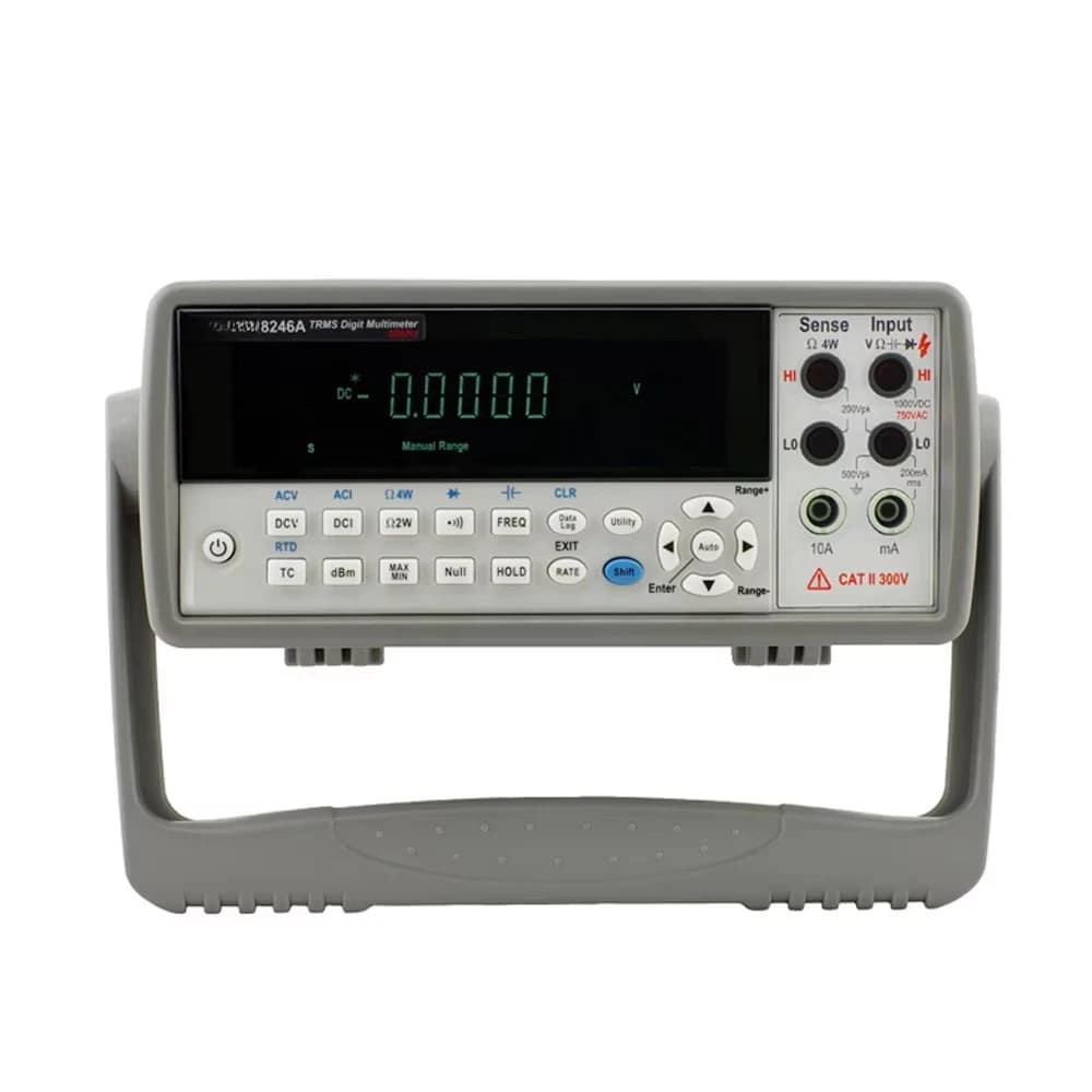 8246A 55000 Desktop  Digital Multimeter With 1000V 10A Range 0.025 % Accuracy