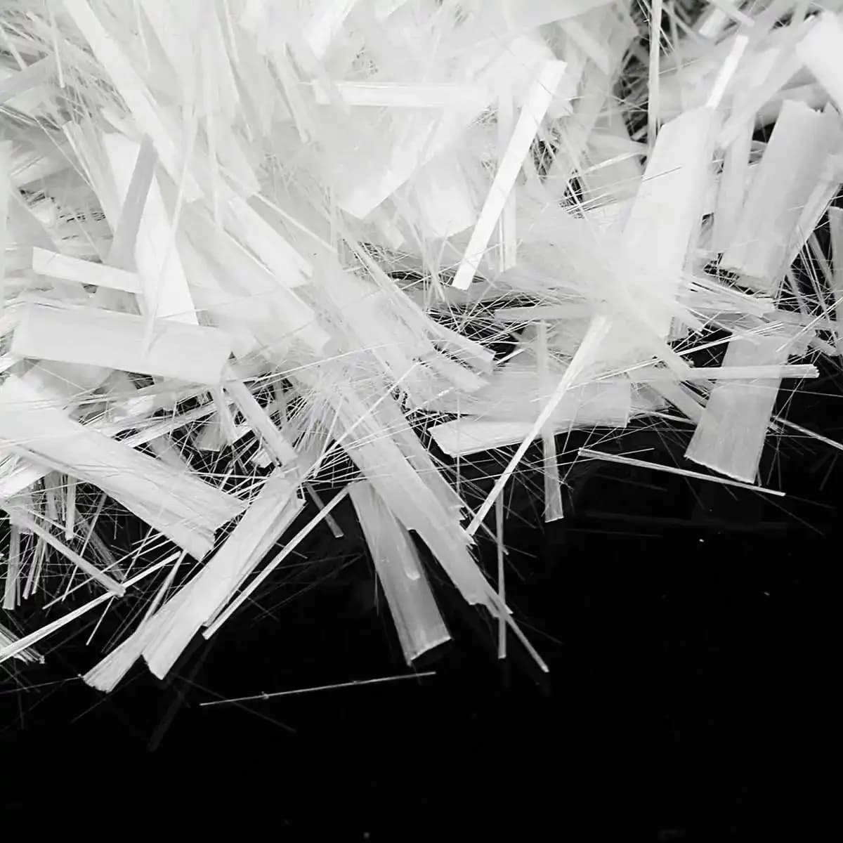 1kg 3/6/9/10/12/15/19mm Glass Fiber GFRC Chopped Strands Fibers for Concrete Cement Countertops Glass Fiber GFRC Strands