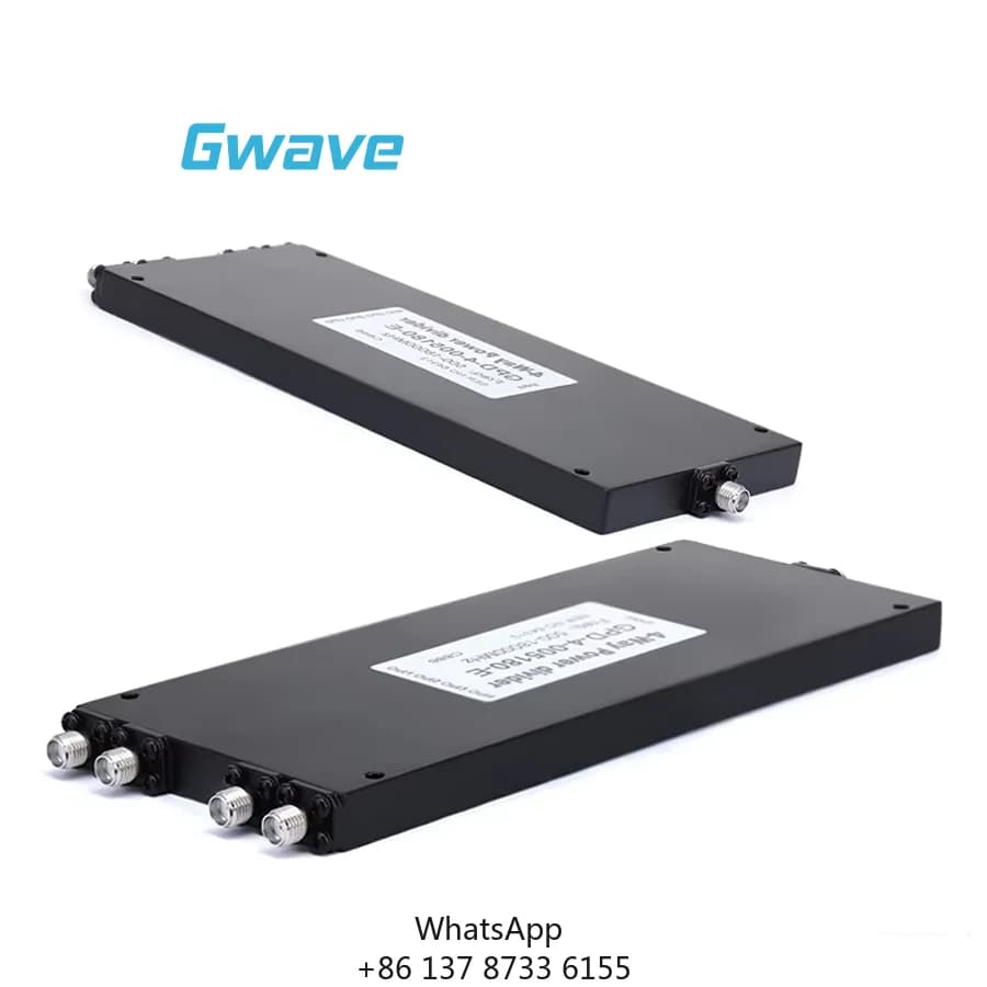 4-Way For SMA Power Divider For Telecom Parts 0.5 GHz To 18 GHz 30 Watt Rated From