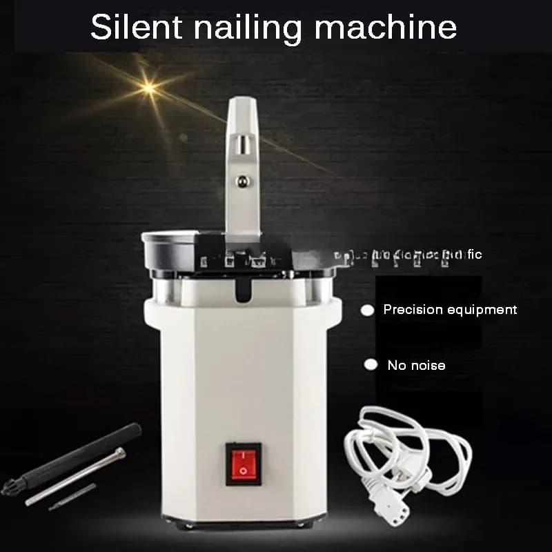 Portable Laser Pinhole Drilling Unit - Silent Dent-al Machine for De-ntal Technicians & Labs (110V/220V)