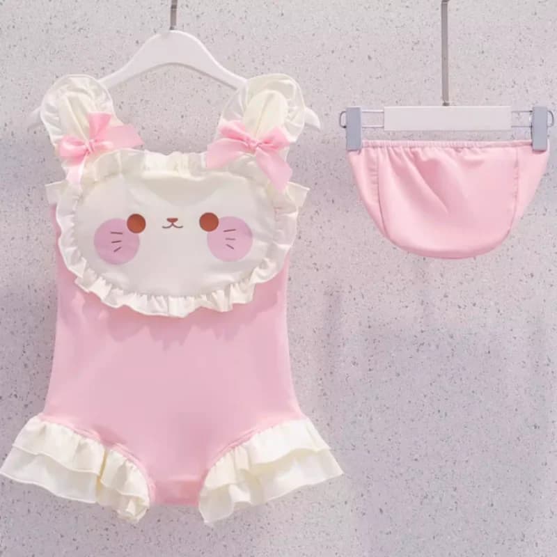 Entity Silicone Doll 85cm-130cm Sweet Cute Sexy Ruffled Jumpsuit Swimsuit Fashion Soft anime Cosplay Doll Bikini Costume