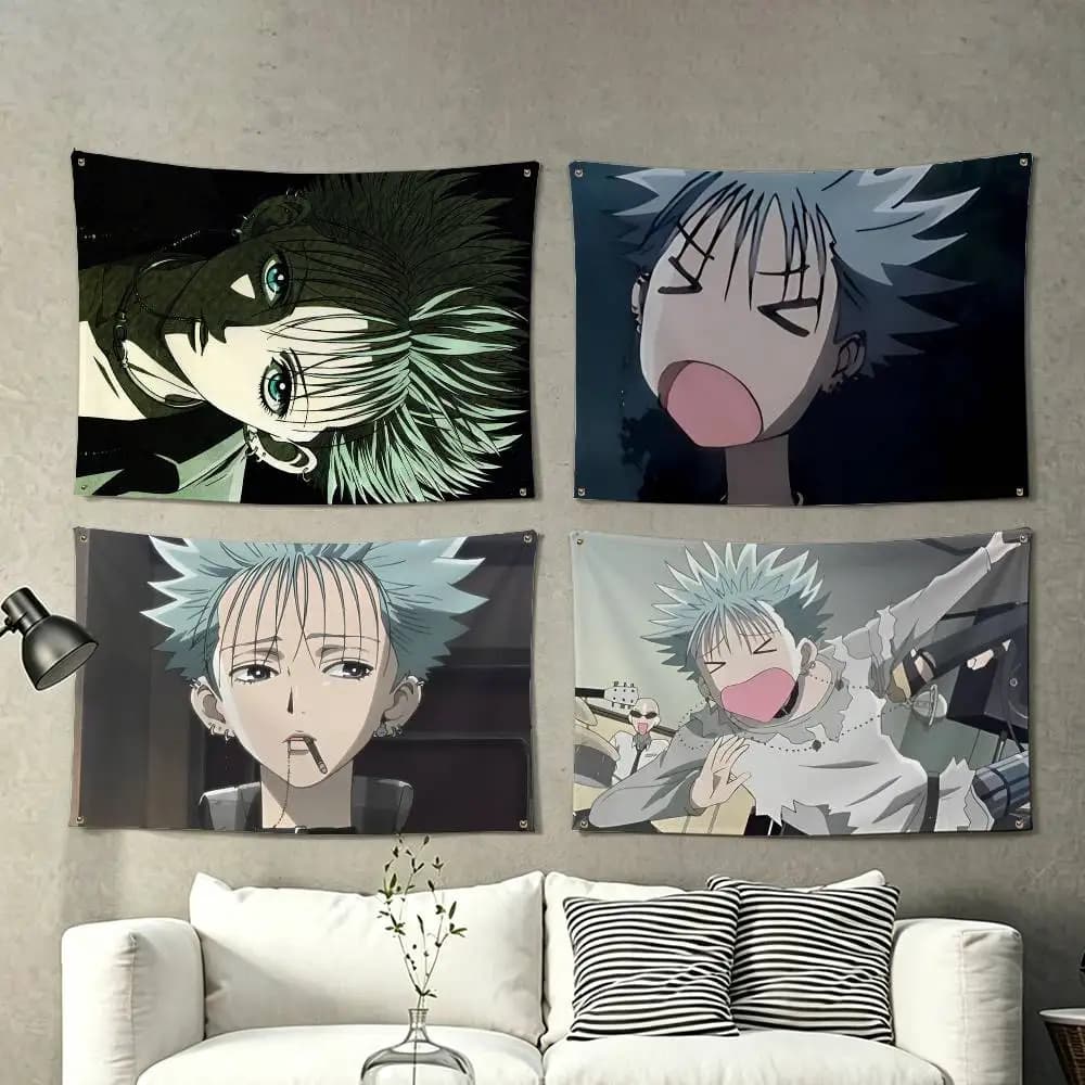 N-Nana O-Okazaki Shin  Flags for Bedrooms Home Decor Items Outdoor Decors Garage Decoration Flaga