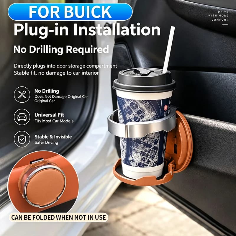 Applicable for Buick car clip-on multifunctional door cup storage rack Encore Encore GX Envision Envista Enclave Regal TourX