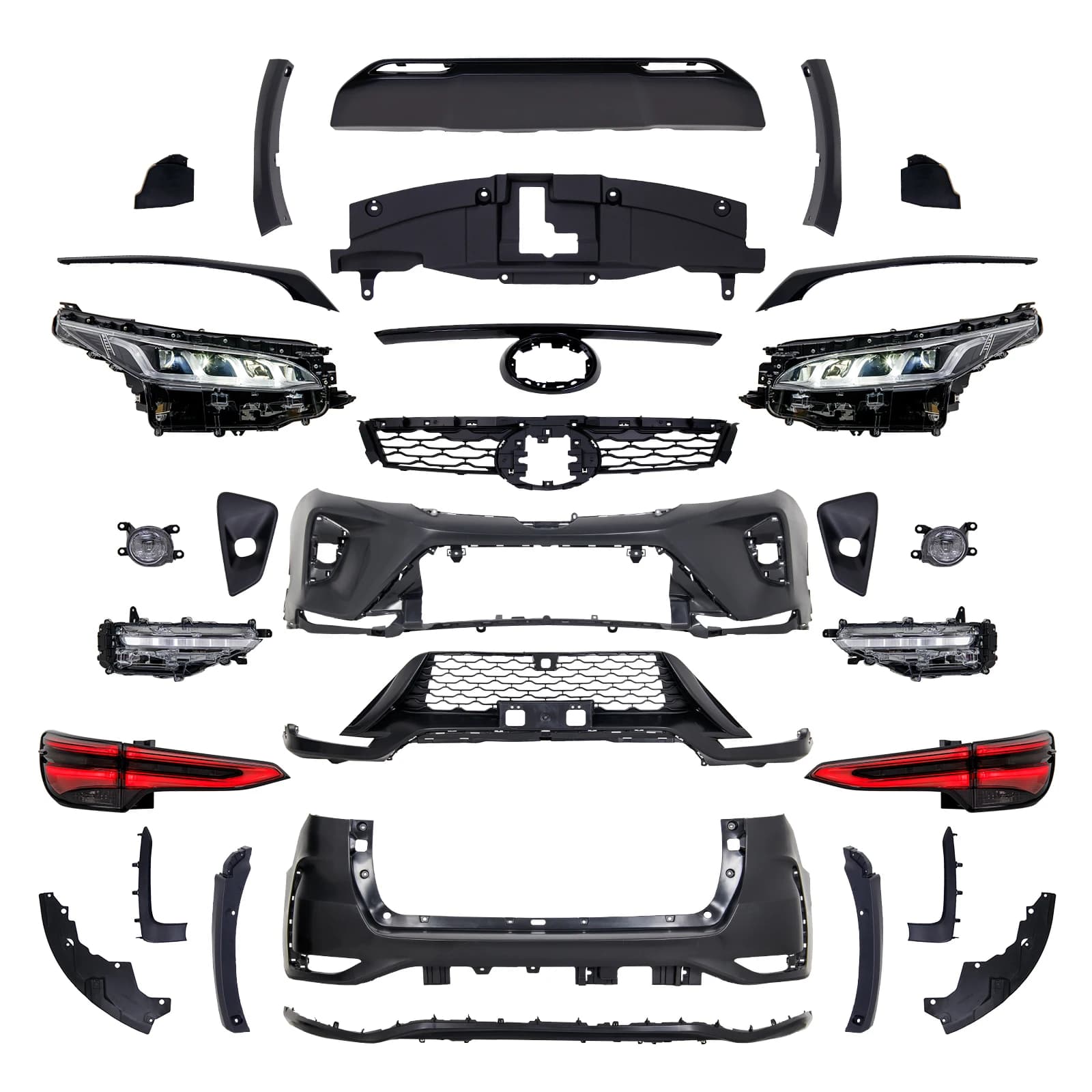 Hot Selling Upgrade to Conversion Kits Bodykit for Fortuner Body Kit for Fortuner