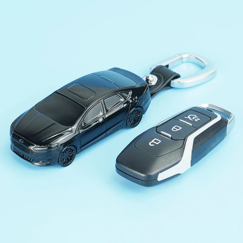 For Ford 13 Mondeo creative personalized buckle car key case bag car model shell protective cover accessories upscale gifts