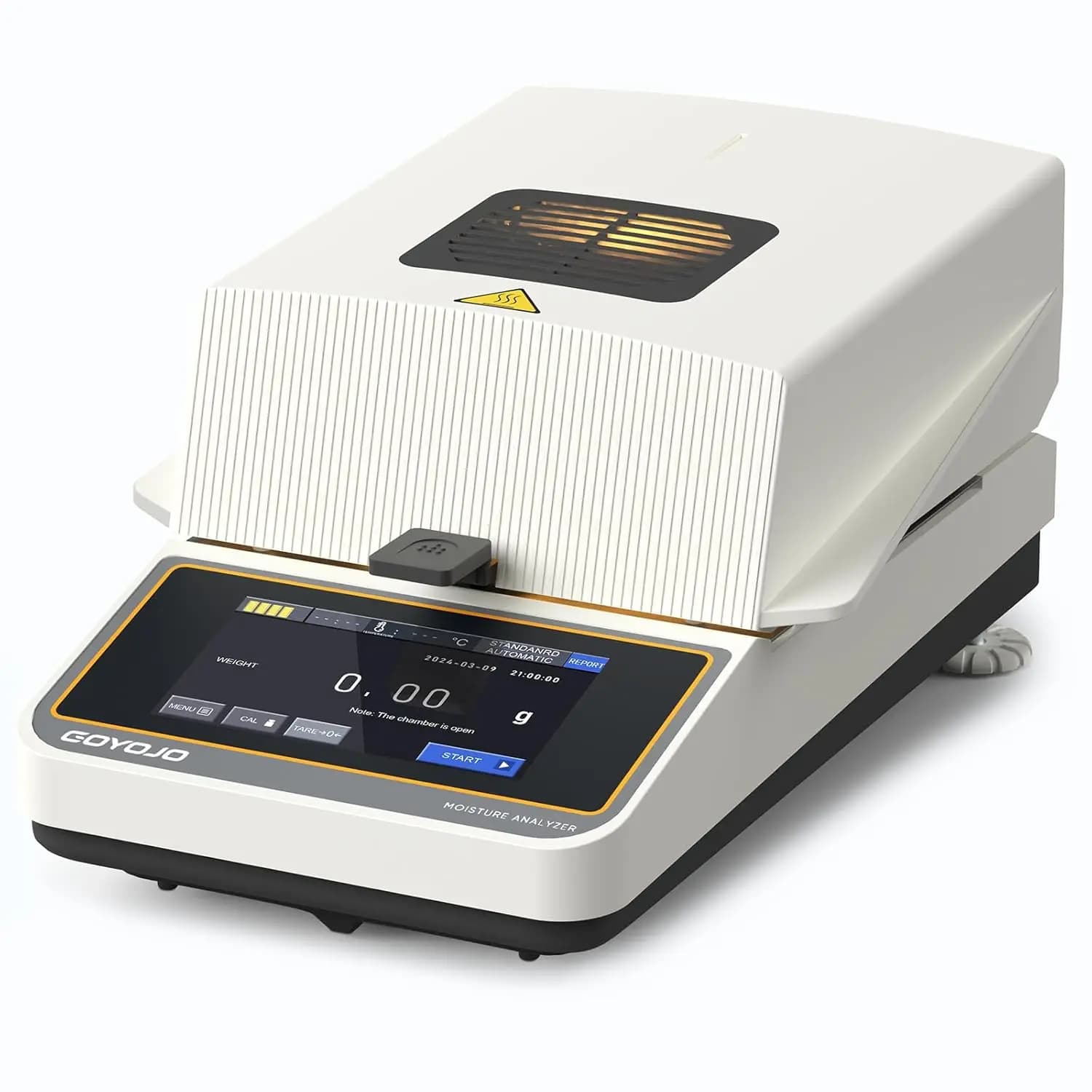 Halogen Moisture Analyzer 110g-10mg-5mg-1mg High-Precision Halogen Moisture Balance Moisture Determination for Food Plants