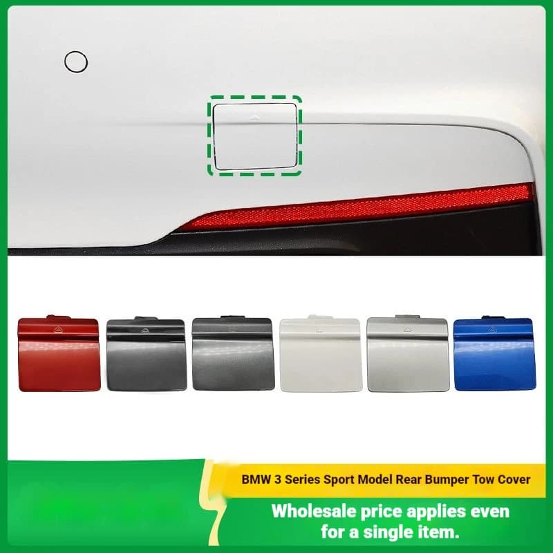 Fits BMW 3 Series Sport Rear Bumper Trailer Cover F30M Rear Bumper Traction Hook Cover 51128056615
