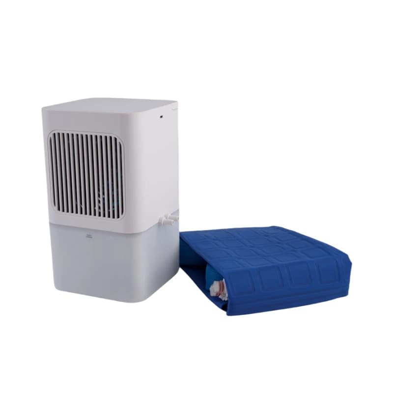 Pet Electric Mini Air Cooling Fan Water Cooling Mat Remote Control Digital Control for Dogs-Eco-Friendly Outdoor/Car/RV