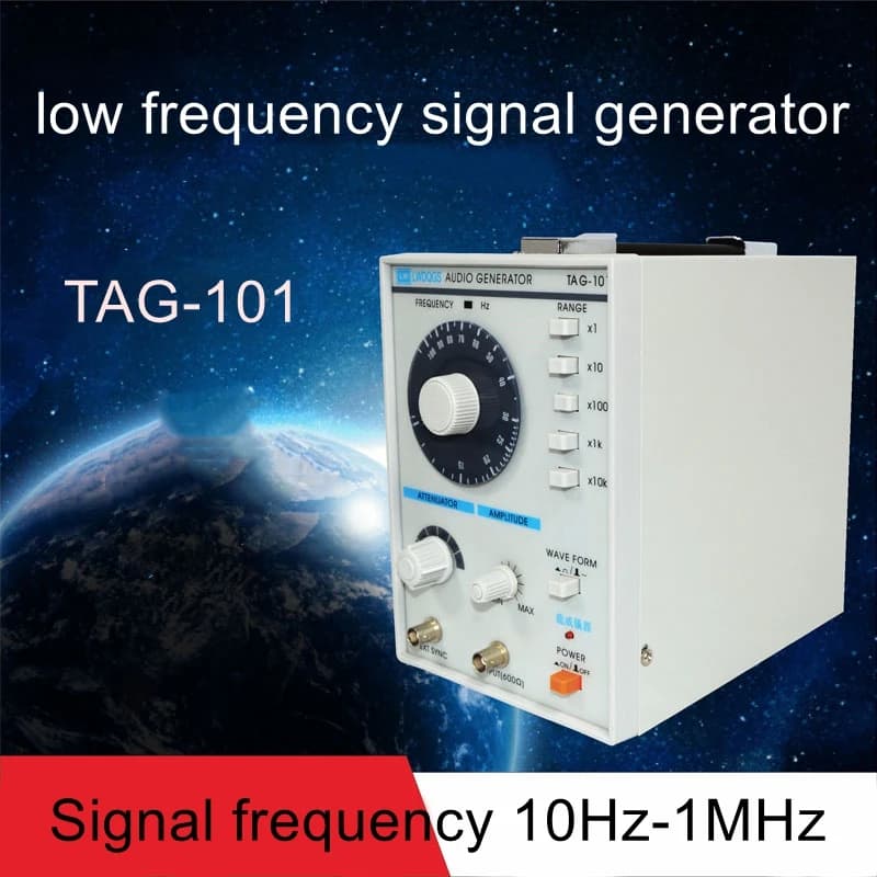 TAG-101D digital signal generator high and low audio pulse generator sine wave signal generator