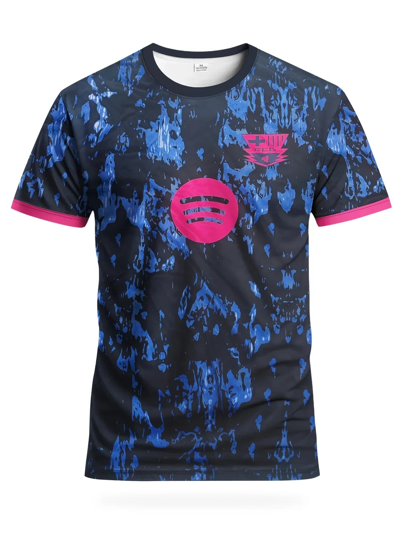 Men's Breathable Soccer Training Jersey, Short Sleeve Abstract-Print Sports T-Shirt, Casual Daily Tee, Sizes XXS-6XL