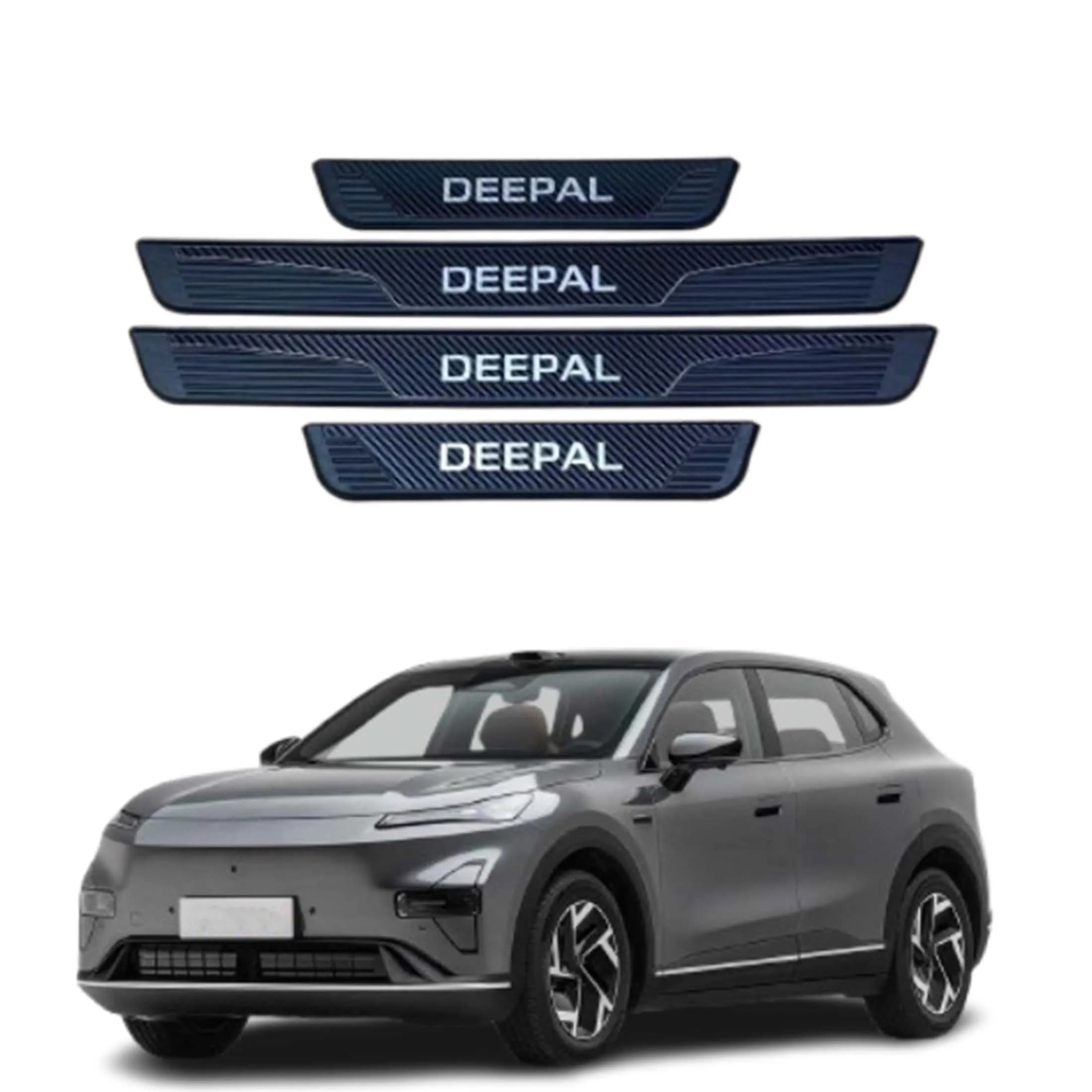For Changan Deepal S05 S07 S09 L06 L07 Door Sill Strip Car Accessories Threshold Guards Cover Stickers  Door Sill Protector