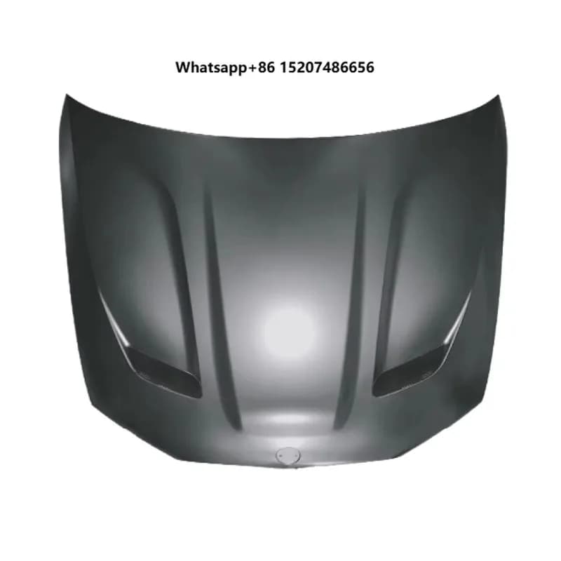 Gloss Black Car Front Hood 5 Series G30 G38 2018-2023 Pefect Factory Price Body Kit