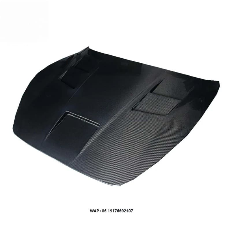 Glass Transparent Hood for Gran Turismo GT Carbon Fiber Hood Body Kit