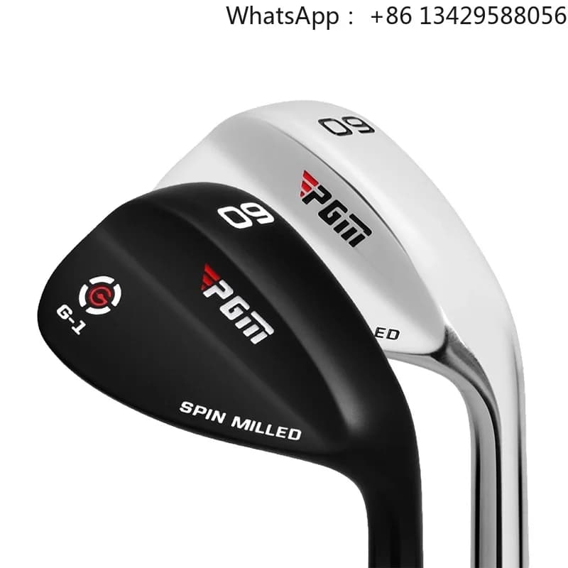 Pgm Right Handed Golf Club Sand Wedge SG002 Rubber Grip CNC Milled Lightweight Practice-Specific Stainless Steel 52°/54°/56°