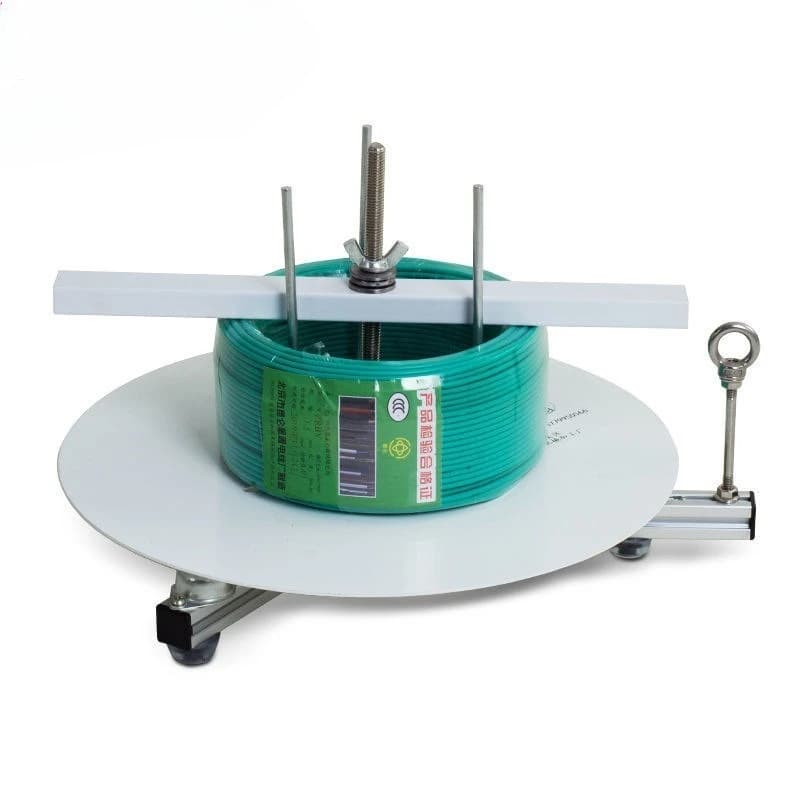 Electrician Pay-off Frame Pay-off Plate BV Cable RVV Power Supply Sheath Network Cable Cutting and Stripping Machine Tool