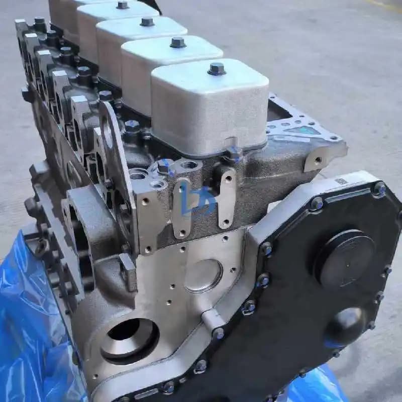 6D102 Diesel Engine Long Cylinder Block Long Cylinder Assembly Mid-cylinder Engine Half Assembly