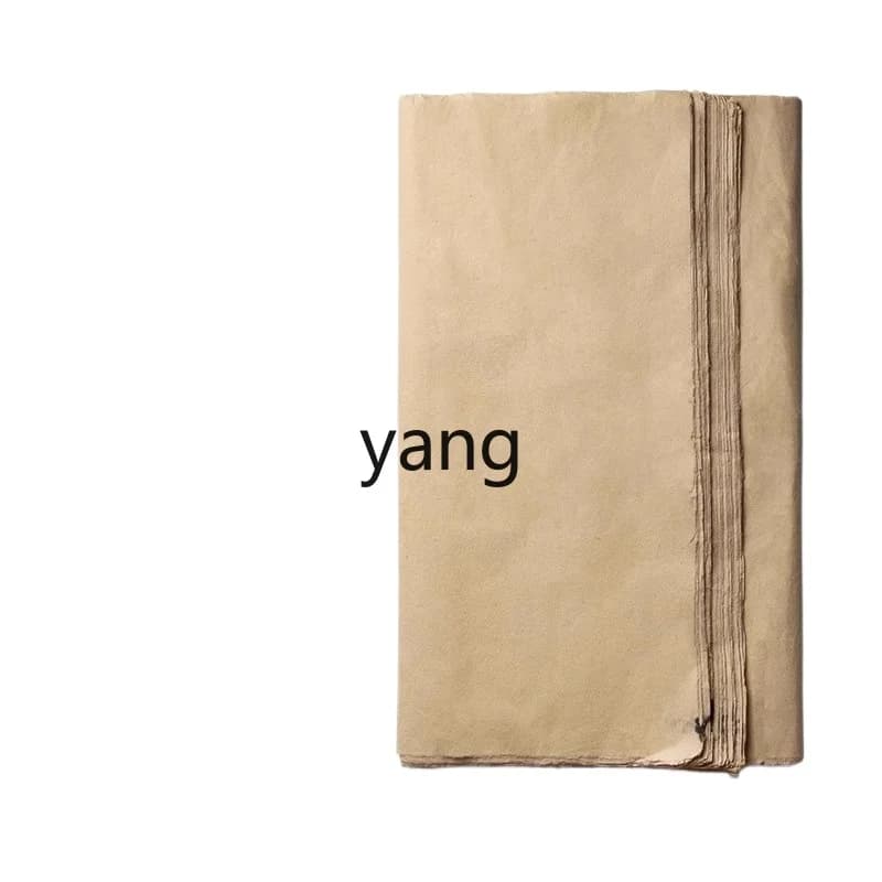 Ltt handmade rough edge paper calligraphy practice paper calligraphy brush calligraphy paper thickened