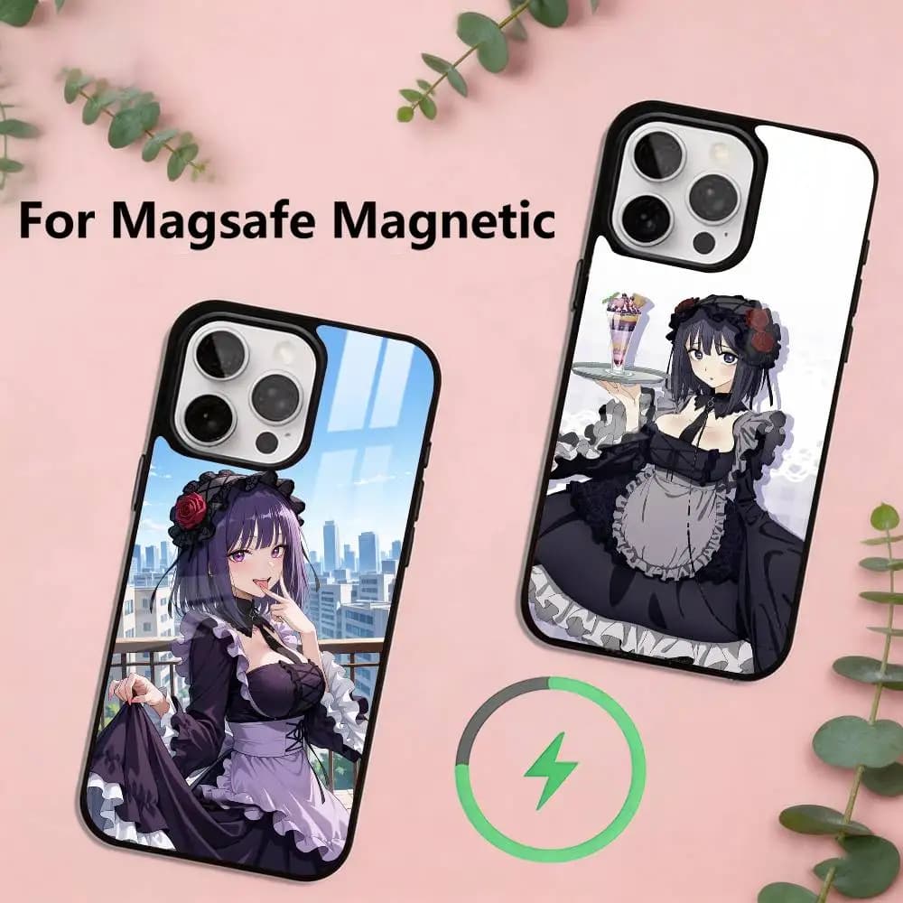 Shizuku Kuroe Marin Kitagawa Phone Case For iPhone17,16,15,14,13,12,11 Plus,Pro Magnetic For Magsafe Wireless Charging