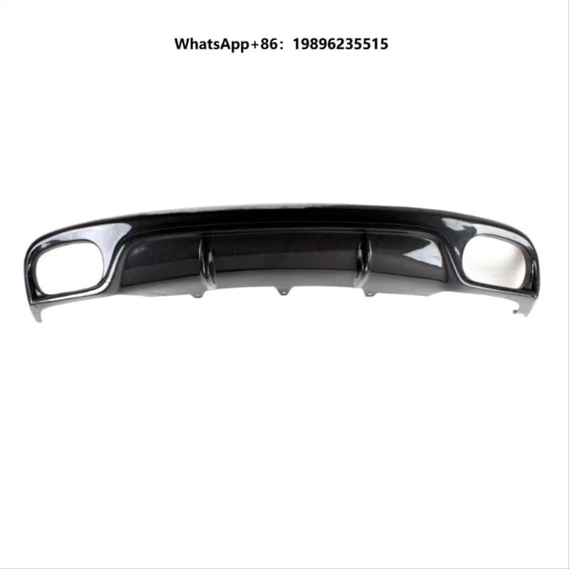 High Quality Dry Carbon Fiber Automotive Bumper Guard for Rear Bumper