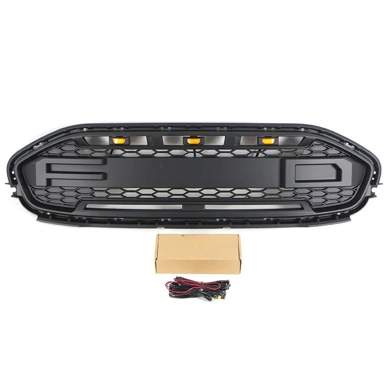 2019-2023 Other Accessories ABS Car Front Grille With LED Bar