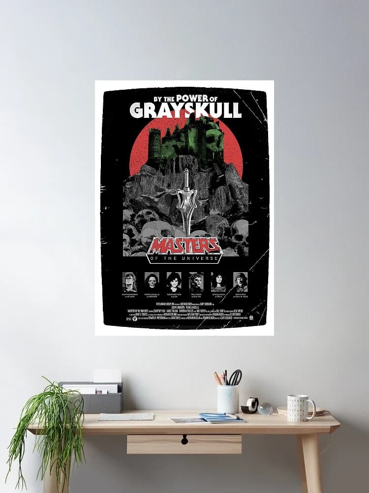 Masters Of The Universe Movie Art Print Canvas Poster, Living Room Decor, Home Wall Picture