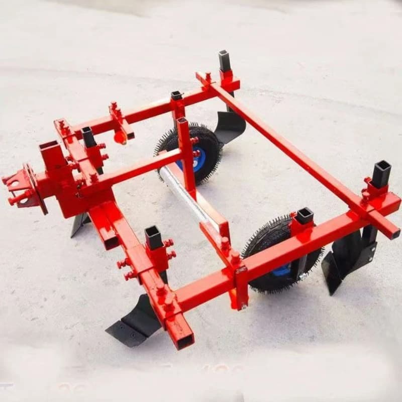 Micro tiller supporting plastic film machine, plastic film covering machine