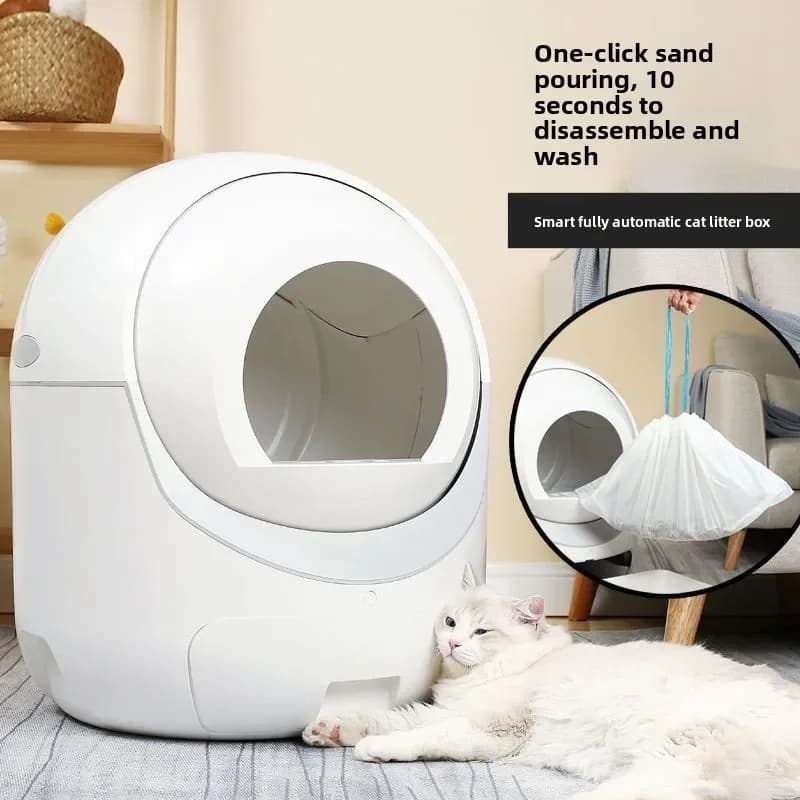 Intelligent automatic cat litter box cat toilet fully enclosed deodorant cat
