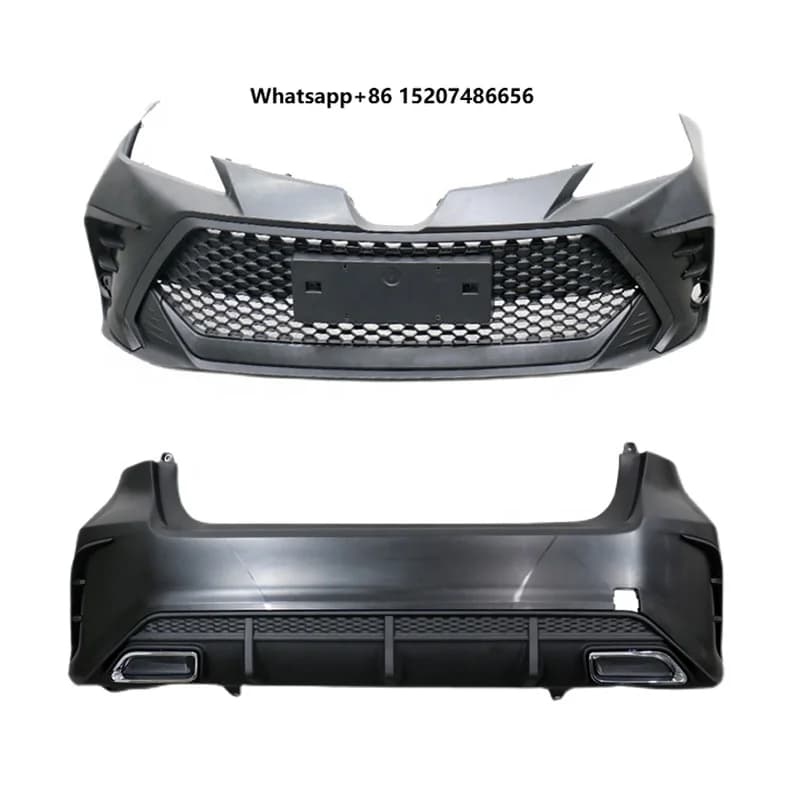 Factory Direct Car Bumpers Style Front Bumper Rear Bumper for corolla 2019-2021 Body Kits