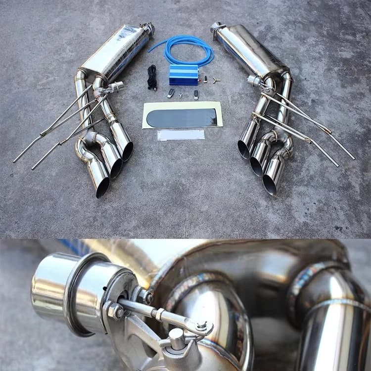 New Condition LCK Brand G Class W463 Rear Exhaust System Muffler Stainless Steel Pipe Tips G500 G55 G63 G65 6-Month Warranty