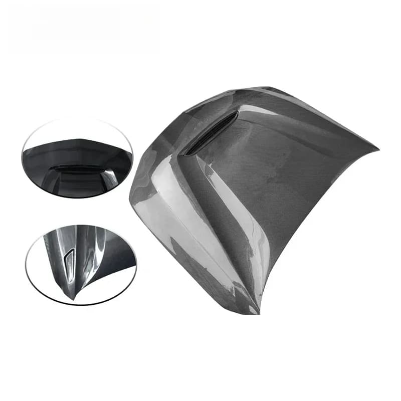 Car Accessories Front Bonnet Carbon Fiber Engine Cover  CT4 Upgr GTS Style Engine Bonnet Hood