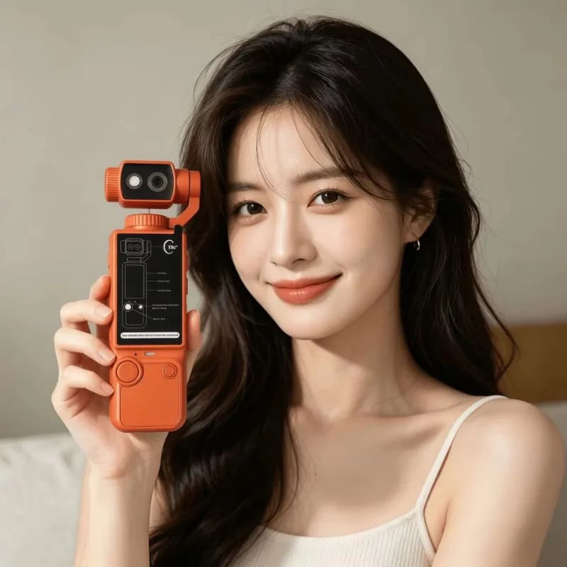 New 4K high definition wearable device, camera, travel bike driving recorder, mini sports camera