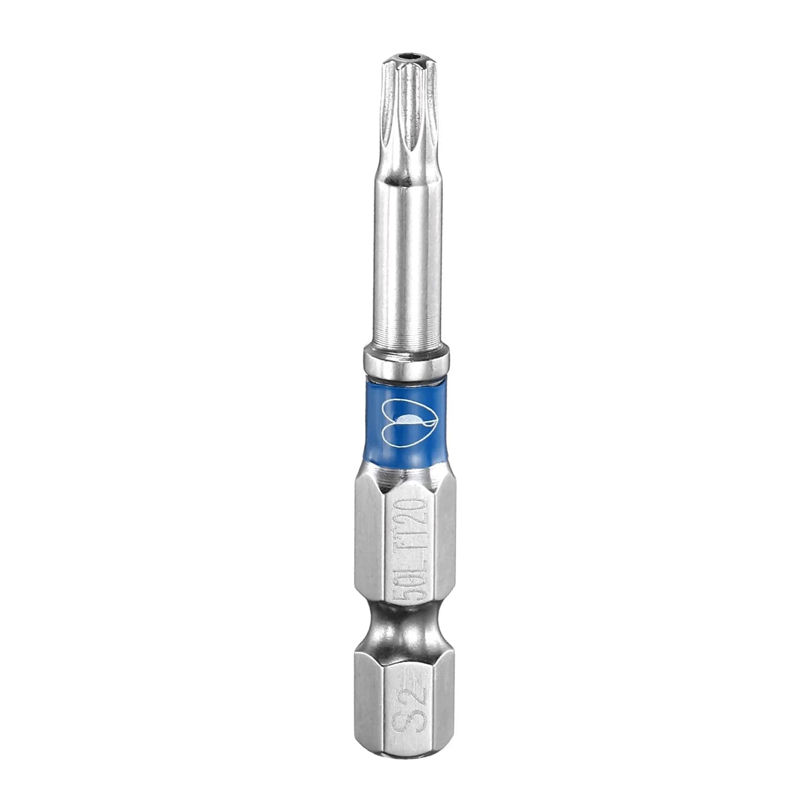 TT20 Torx Head Screwdriver Bit 1/4" Hex Shank 2" Magnetic with Hole Tip