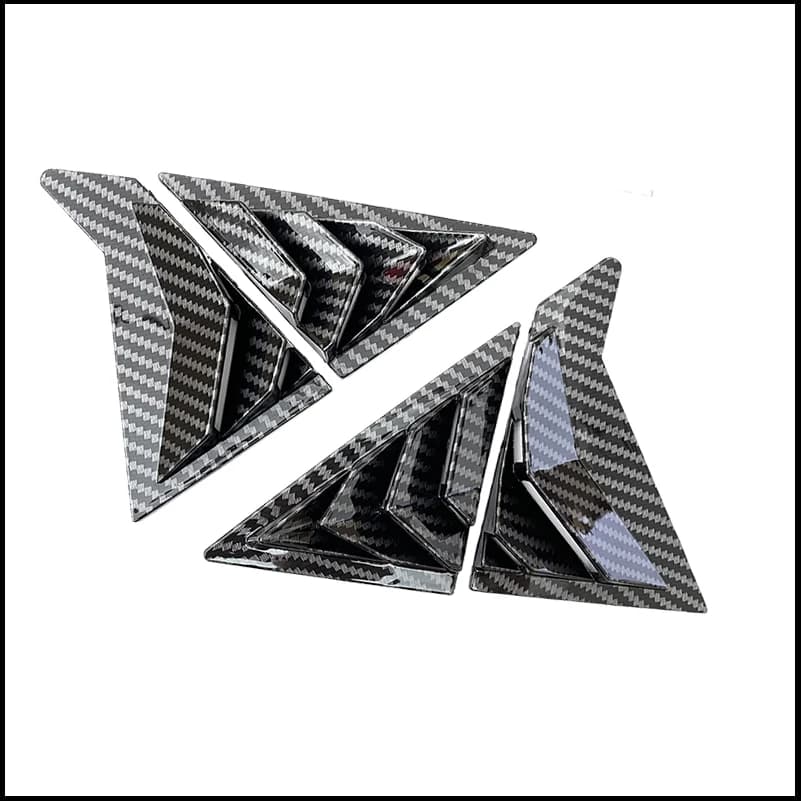 For Hyundai Elantra Avante Sedan 2011-2015 Window Blind Shades Louver Molding Cover Sticker Vent Trim Car Accessories Auto Parts