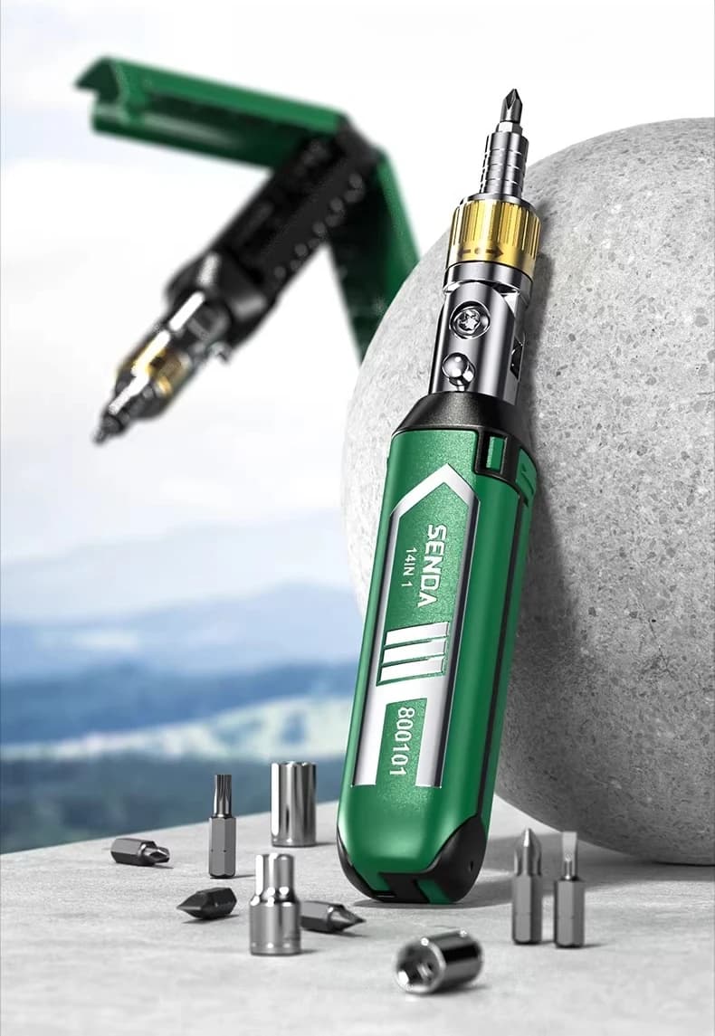 Ratchet screwdriver tool combination set Multifunctional high hardness special-shaped screwdriver