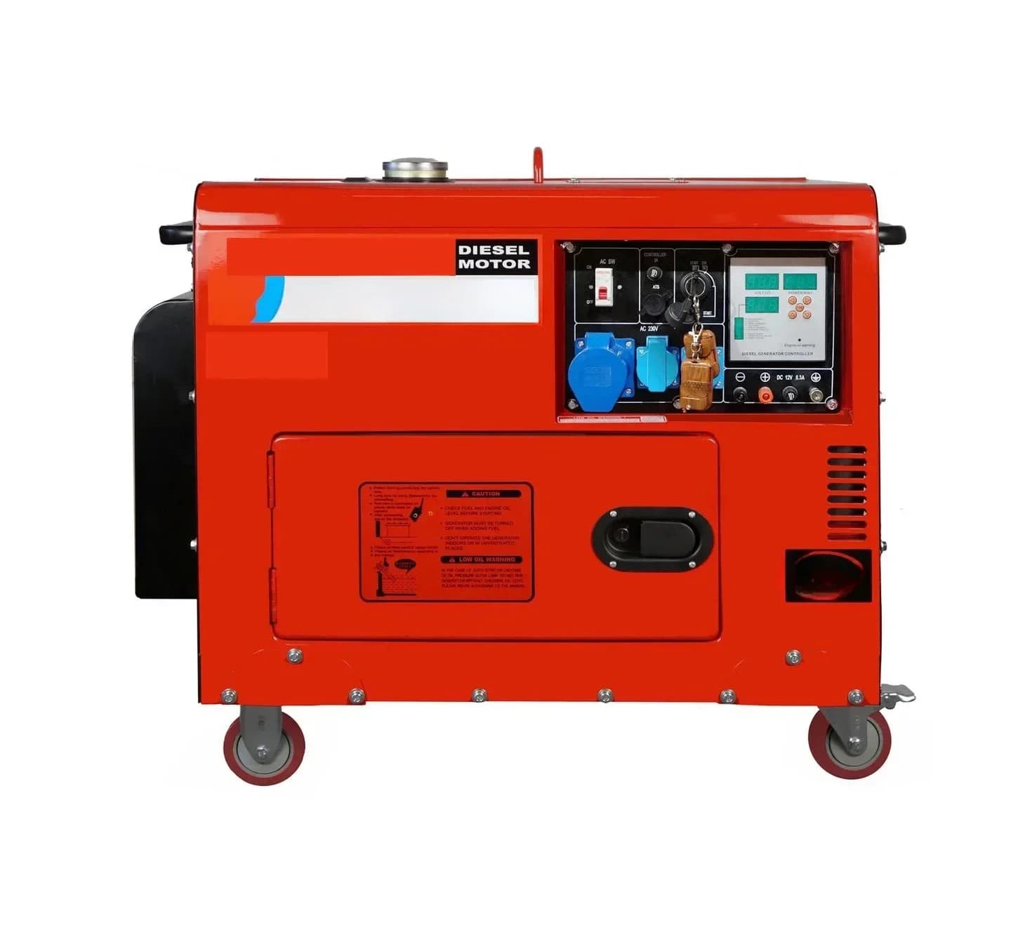 5-9KW Standby Power remote control Silent  Generator Key start generator Brush easy  ATS Generator Eur market