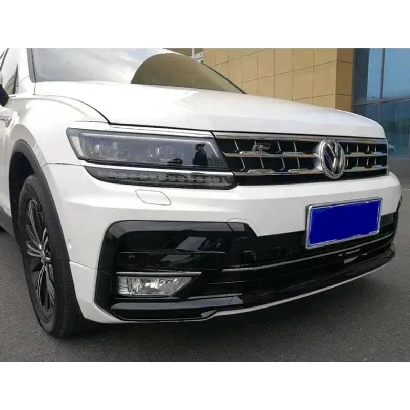 Sporty Body Kit Upgrade for  R-Line 2016 2017 Front Rear Bumper Diffuser Spoiler And Exhaust Accessory