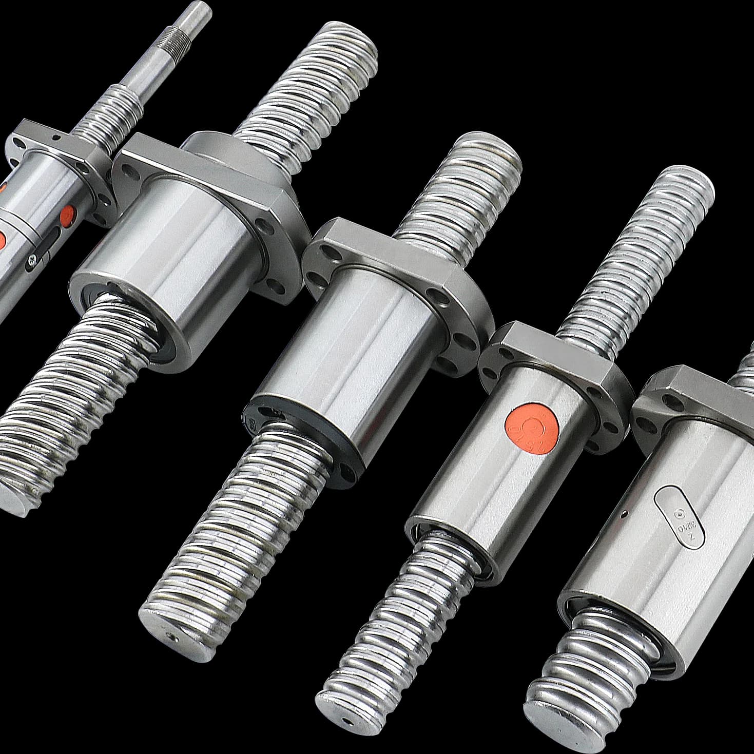 High Precision Left Hand Thread CNC Ball Screw SFU 2005 With Flange Single Ball Nut for CNC Linear Guide Module Ball Screw