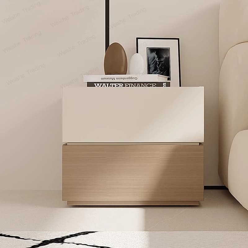 Design Simple Bedside Table Glamour Unique Elegant Luxury Nights Table Premium Aesthetic Home Furniture