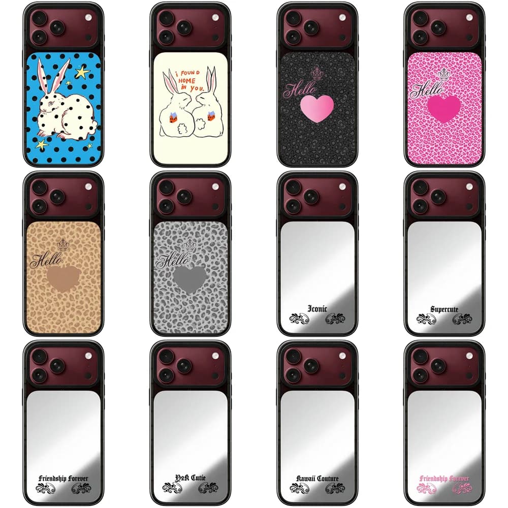 610058 Impact Case - Mirror / Glaze Magnetic Cover for IPhone 17 18 Pro Max Case for IPhone 17Pro