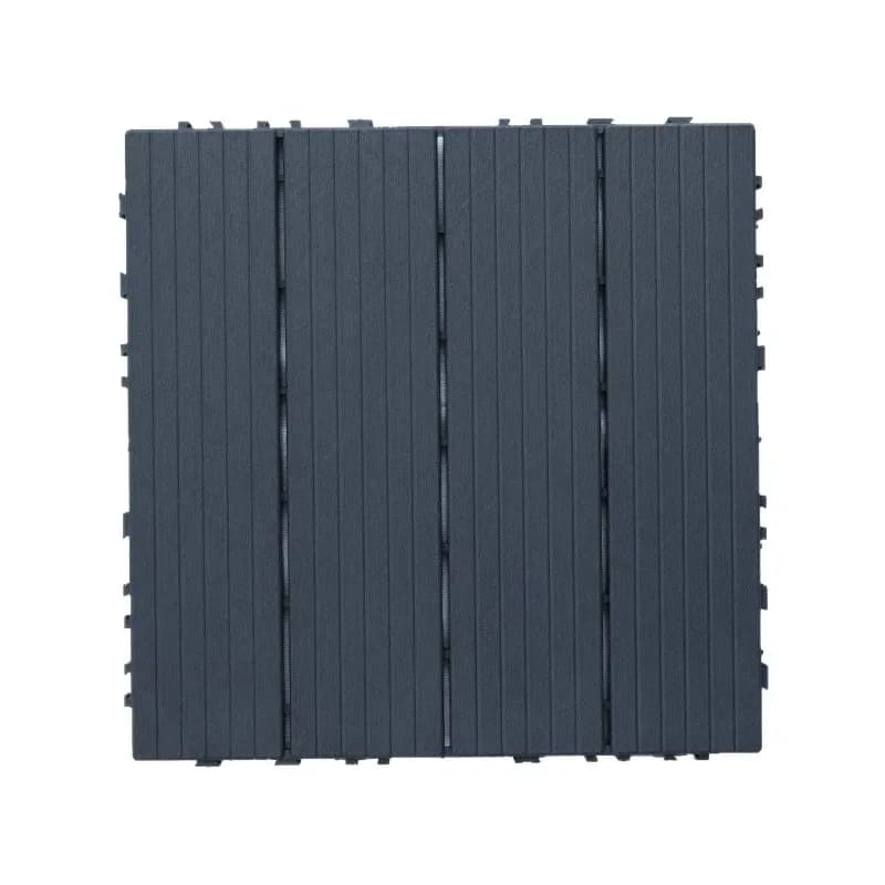 Outdoor pvc plastic floor Terrace courtyard renovation Self-laying waterproof, non-slip and anti-corrosion plastic wood floor
