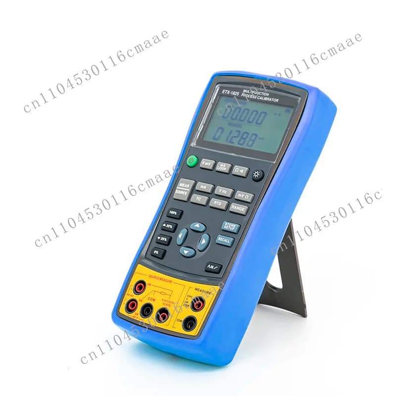 Handheld 0.05% Precision High Precision ETX-1825 Portable Multifunctional Process Calibrator