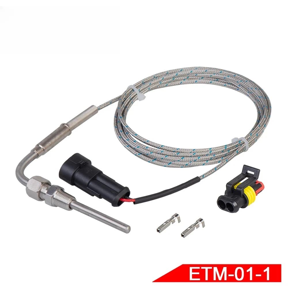 Exhaust Temp Gauge Sensor Gauge exhaust temperature sensor Car thermometer egt gauge sensor kit 0-1000 C ETM-01-1
