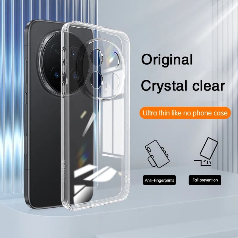 Soft Silicon TPU for Honor Magic 8 Magic8 Pro Lite 8Pro 8Lite 5G Capa Phone Case Crystal Clear Thin Back Cover Transparent Shell