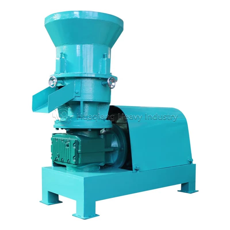 Chicken Dung/Cow Manure Organic Fertilizer Pellet Press Making Machine High Flat Die Type 0.08-2t/h Capacity 95% Granulation