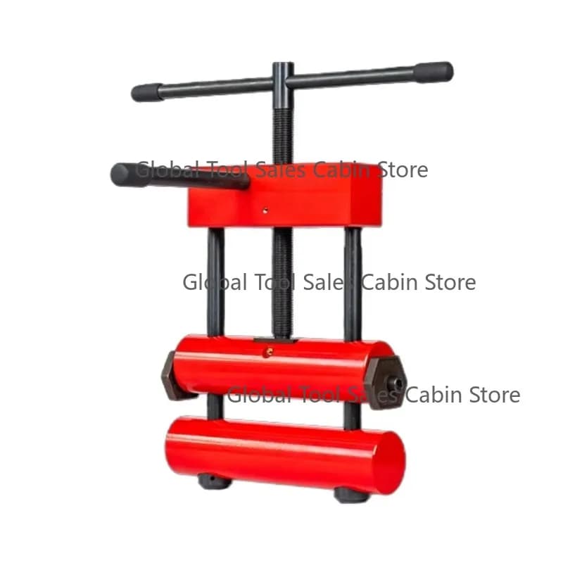 ESM4PE Manual PE Pipe Squeezer Industrial Professional Tube Squeezing Off Machine for Plastic HDPE PVC Pipes 63-125 mm