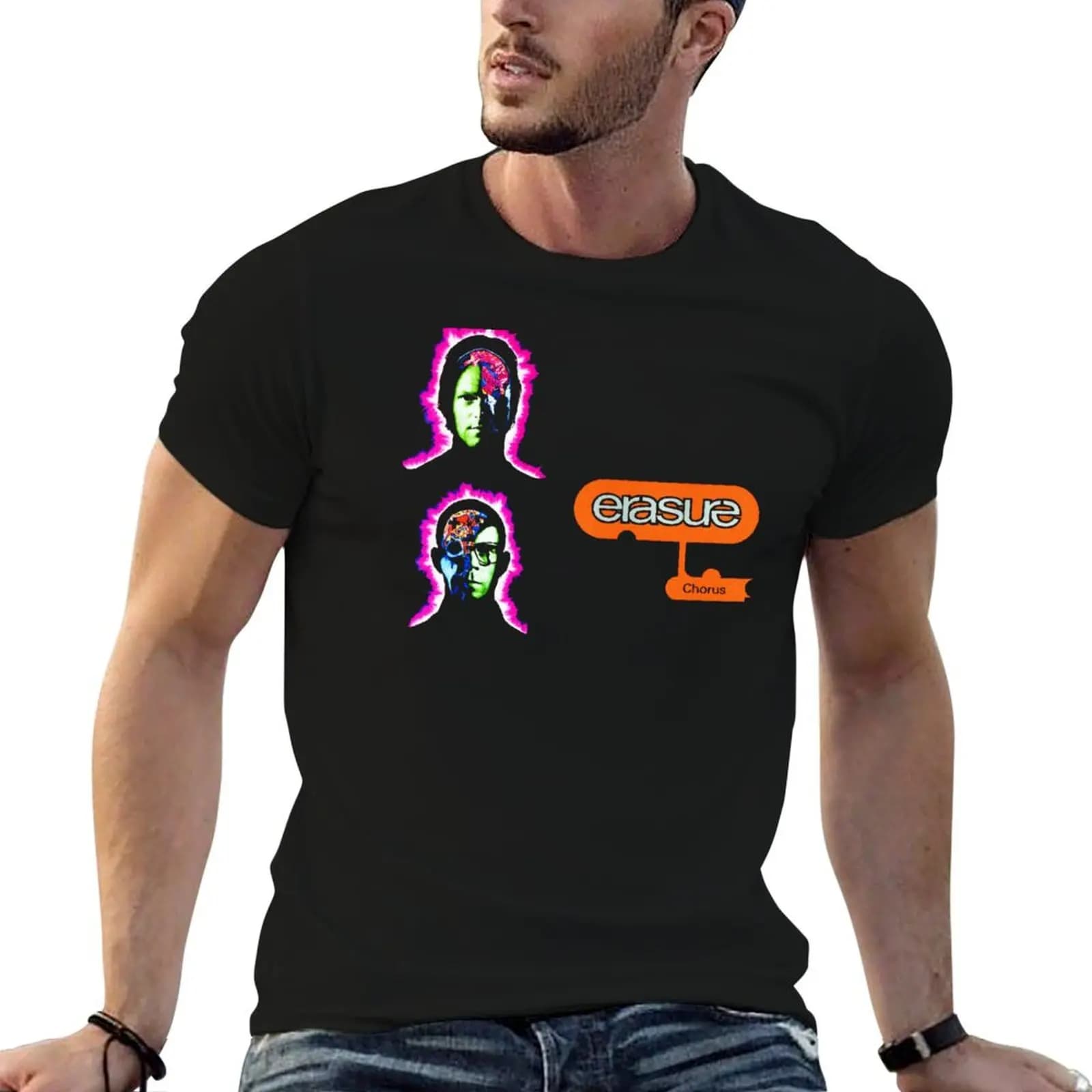 Erasure - Chorus T-Shirt Casual Loose Daily Wear T-Shirt