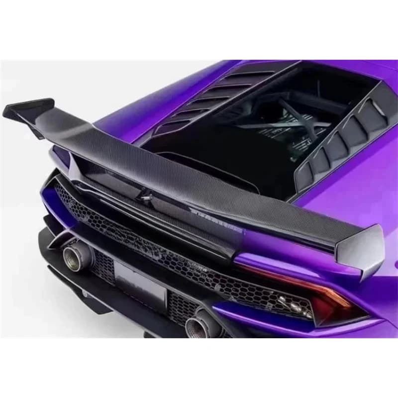 Best SellingV Style Carbon Fiber Racing Car Rear Trunk Wing Spoiler  Huracan Lp610 EVOHigh Quality