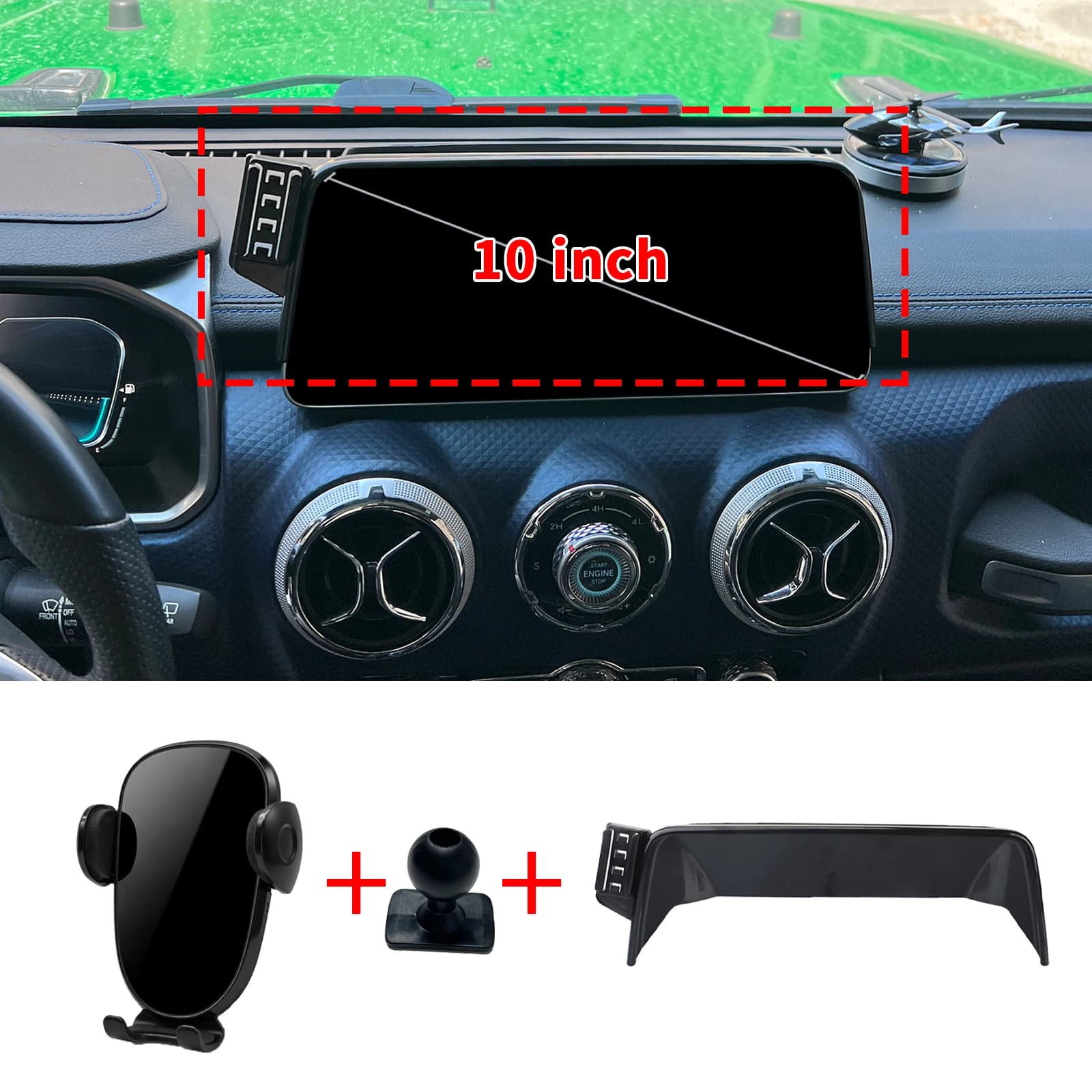for BAIC F40 2021 2022 2023 2024 2025 2026 LHD Mobile Phone Bracket, Dashboard Mount Simple Installation Car Accessories