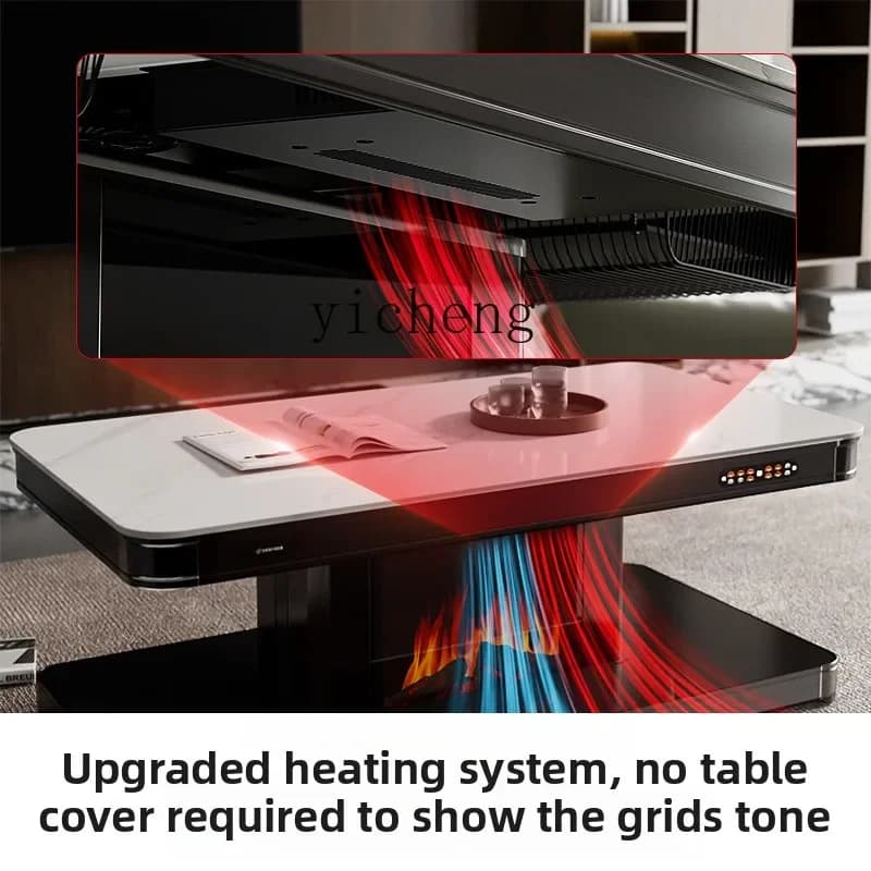 b21lift fire tea table one-piece household table electric heating  new heating table living room electric oven