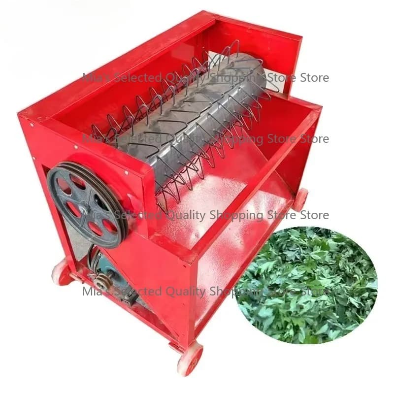 Small Double-person Stem and Leaf Separation Machine a Simple Machine for Detaching Branches and Leaves.